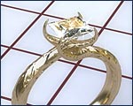 strange engagement ring