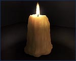 burning candle